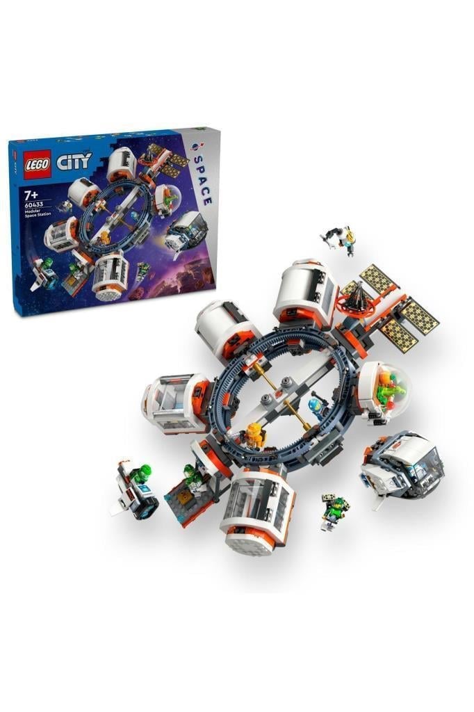 LEGOLego City Modüler Uzay İstasyonu 60433,Uzak Meraklısı Çocuklar İçin 1097 Parça Lego 