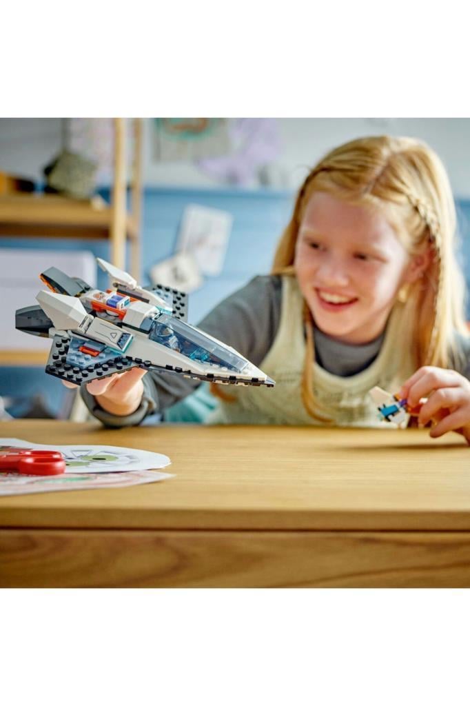 LEGOLego City Yıldızlararası Uzay Gemisi 60430,Uzay Meraklısı Çocuklar için 240 Parça Yapım Seti 