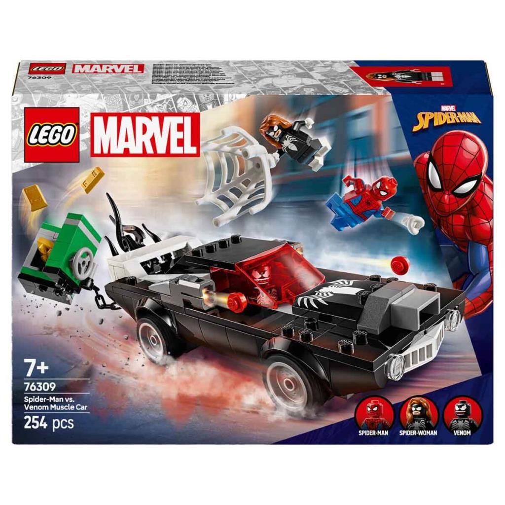 LEGOLEGO® Marvel Örümcek Adam, Venom Arabasına Karşı 76309