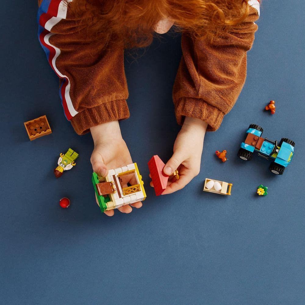 LEGOLEGO® City Tavuk Kümesi 60344 - 5 Yaş ve Üzeri Çocuklar Için Tasarlanmış Oyuncak Çiftlik Yapım Seti (101 Parça)
