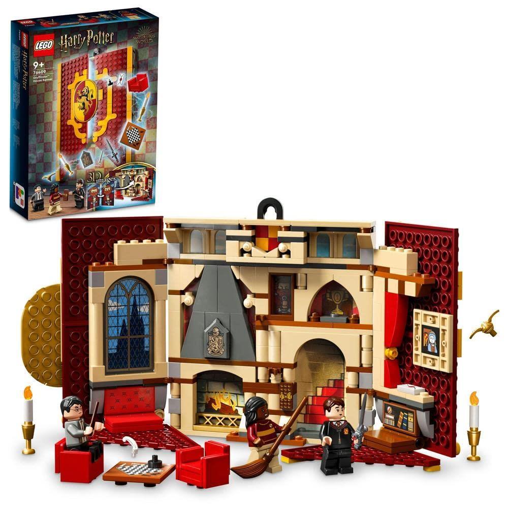 LEGOLEGO Harry Potter Gryffindor Binası Bayrağı 76409 - 9 Yaş ve Üzeri Çocuklar İçin Yaratıcı Oyuncak Yapım Seti (285 Parça)
