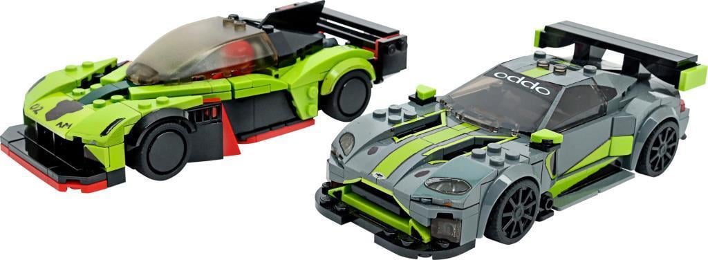 LEGOLEGO® Speed Champions Aston Martin Valkyrie AMR Pro ve Aston Martin Vantage GT3 76910 - Araba Seven Çocuklar İçin Yaratıcı Oyuncak Yapım Seti (592 Parça)