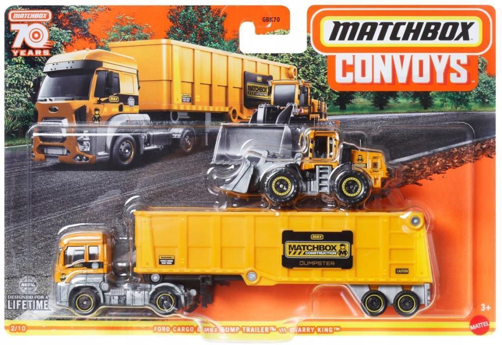 MATTELMattel Matchbox Ford Cargo GBK70-HLM81