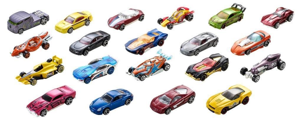 HOTWHEELSHot Wheels 20'li Araba Seti - Geniş Ürün Yelpazesi, Oyuncak Araba Koleksiyonu, 1:64 Ölçek H7045