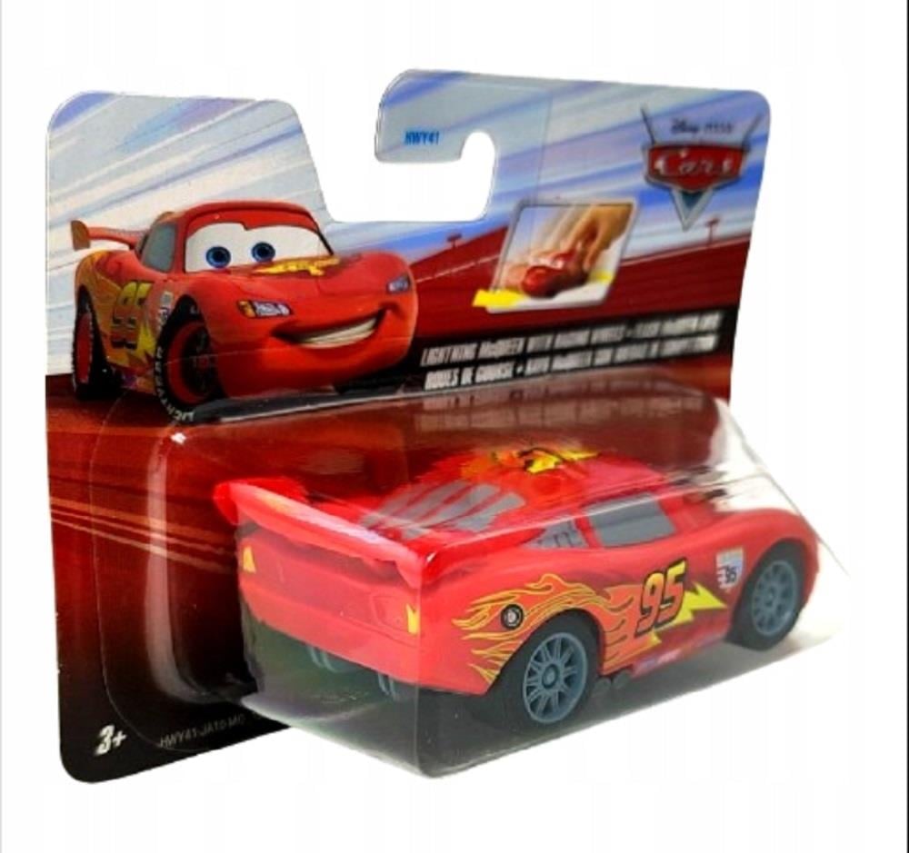 MATTELMattel Cars Çek-Bırak Araba LIGHTNING McQUEEN WITH RACING WHEELS HGL51-HWY41