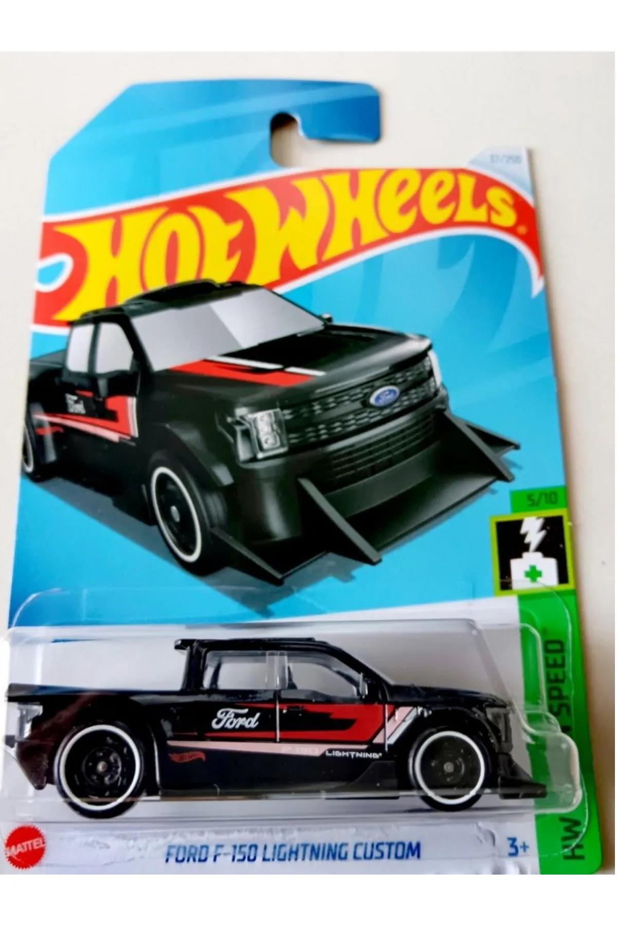 MATTELHot Wheels Tekli Arabalar Ford F-150 Lightning Custom HTD01
