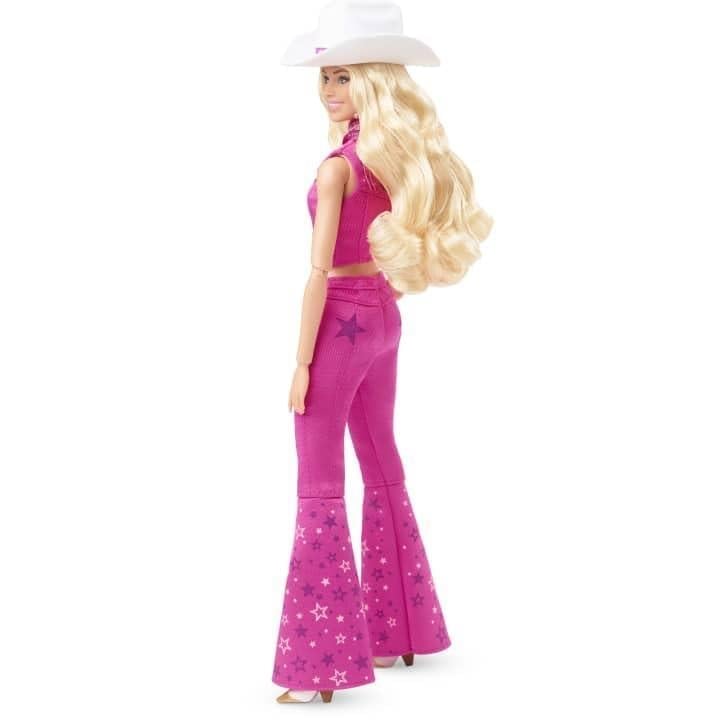 barbieBarbie Movie - Pembe Kovboy Kıyafetli Bebek HPK00, Barbie Filmi Kovboy Kıyafetli Bebek