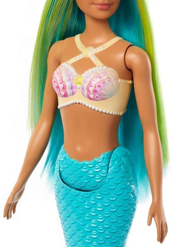 DISNEYDisney Prenses Muhteşem Deniz Kızı HLX08, Deniz Kızı Barbie Bebek