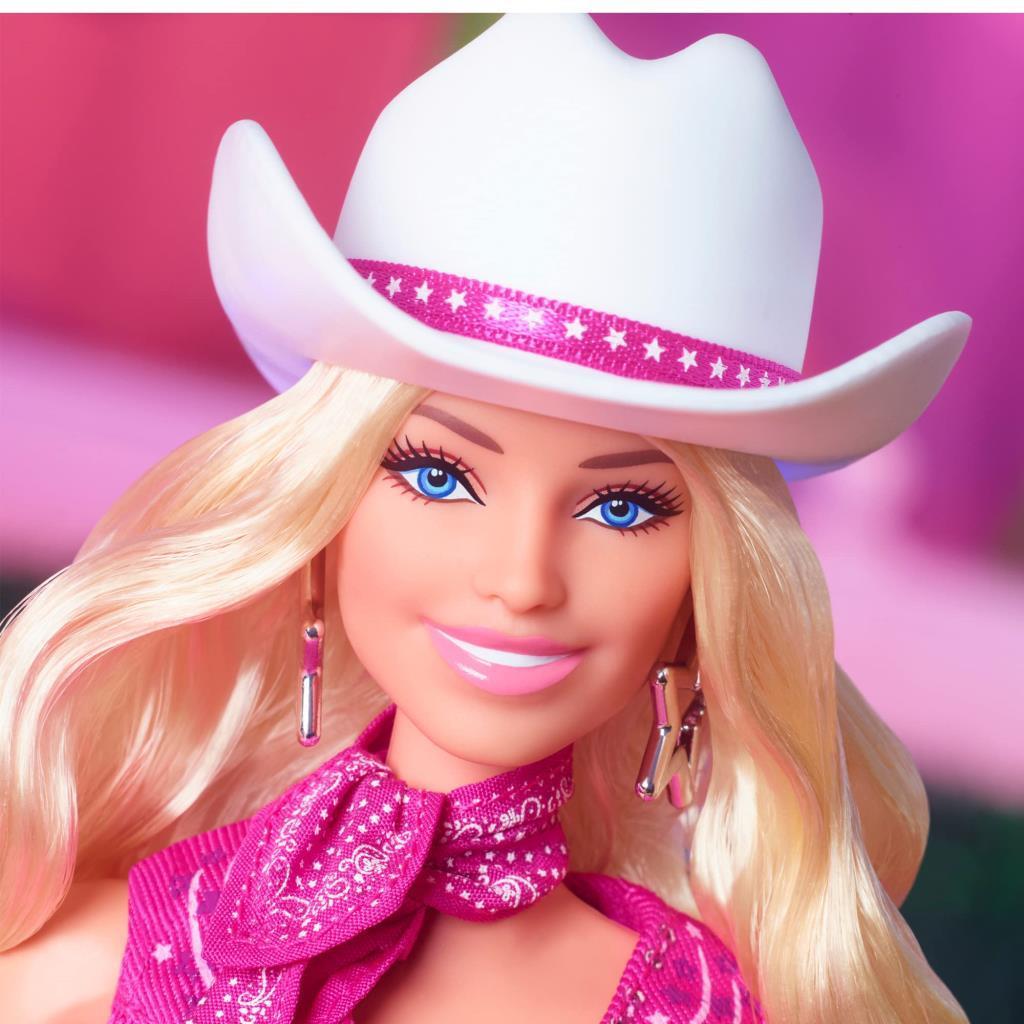 barbieBarbie Movie - Pembe Kovboy Kıyafetli Bebek HPK00, Barbie Filmi Kovboy Kıyafetli Bebek