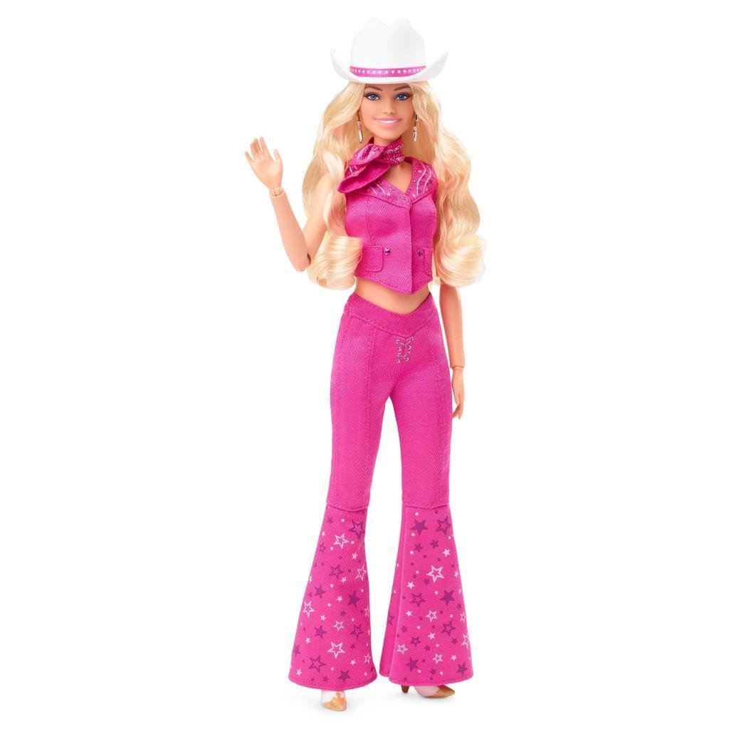 barbieBarbie Movie - Pembe Kovboy Kıyafetli Bebek HPK00, Barbie Filmi Kovboy Kıyafetli Bebek
