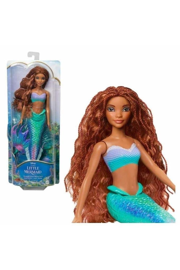 DISNEYDisney Prenses Muhteşem Deniz Kızı HLX08, Deniz Kızı Barbie Bebek