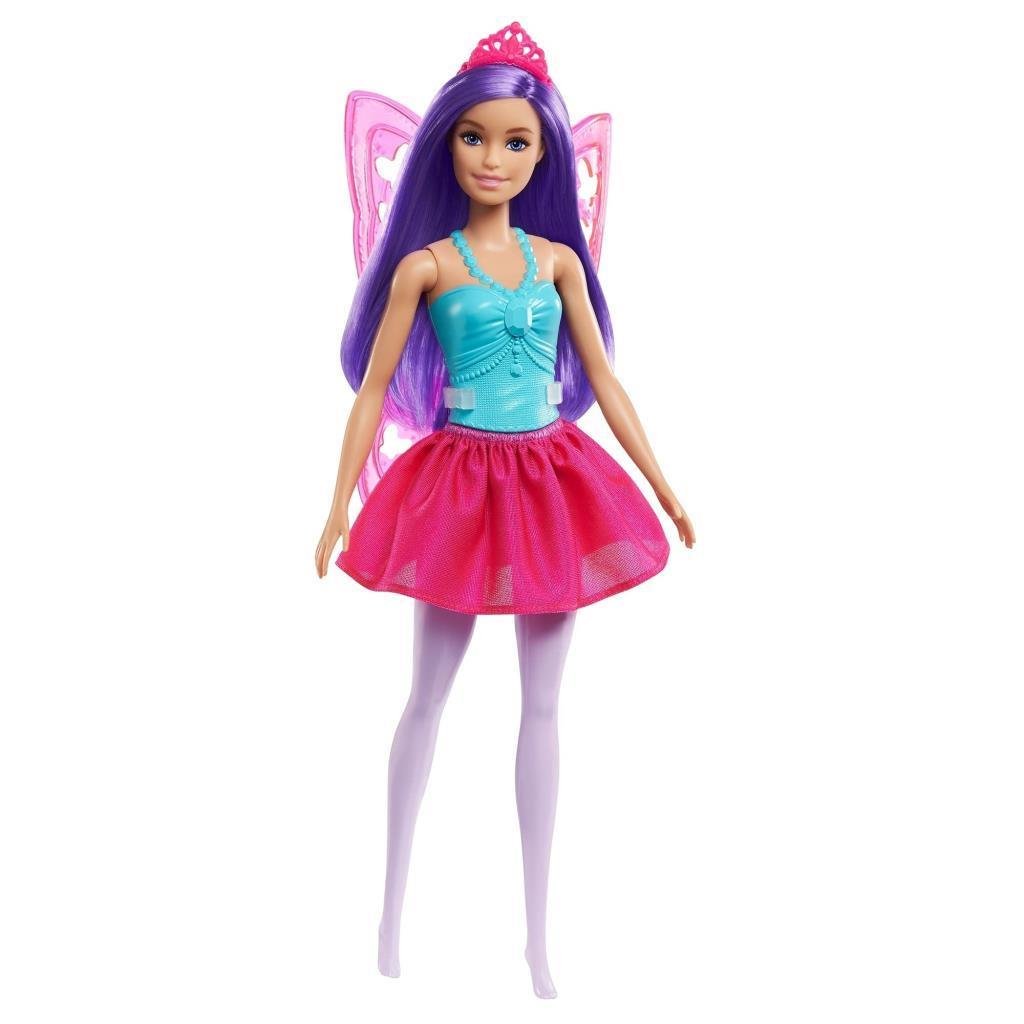 barbieBarbie Peri Bebekleri Mor Saçlı FWK85 GXD59