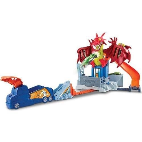 HOTWHEELSHOT WHEELS EJDERHA MACERASI DRAGON BLAST OYUN SETİ