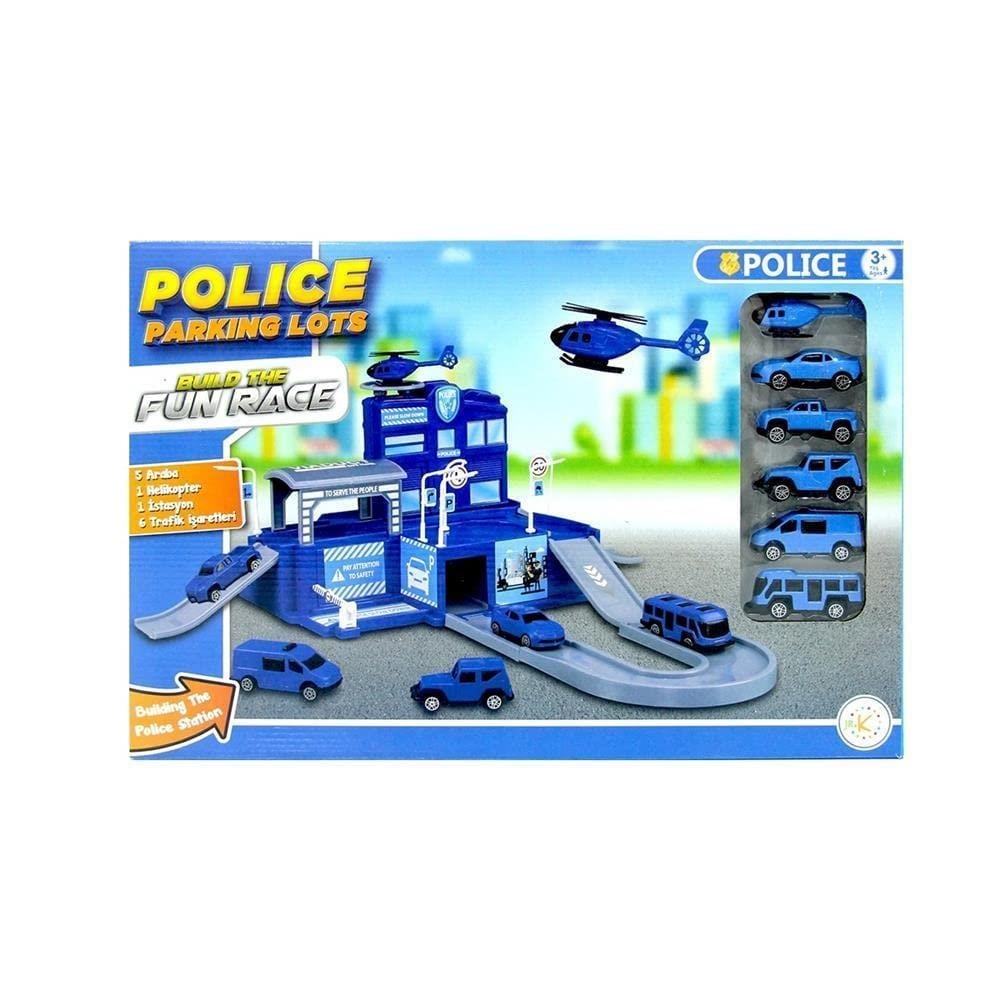 ÖzkaÖzka Toys Jr.K Kutulu Polis Otopark Eğitici Oyun Seti