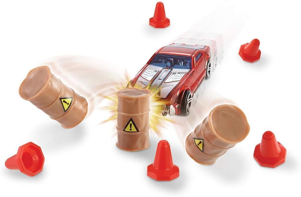 MATTELHot Wheels Yüksek Atlayış Yarış Seti - Bağlantılar, Kavisler, Fırlatıcılarla Sınırsız Oyun Seçeneği - Y0276