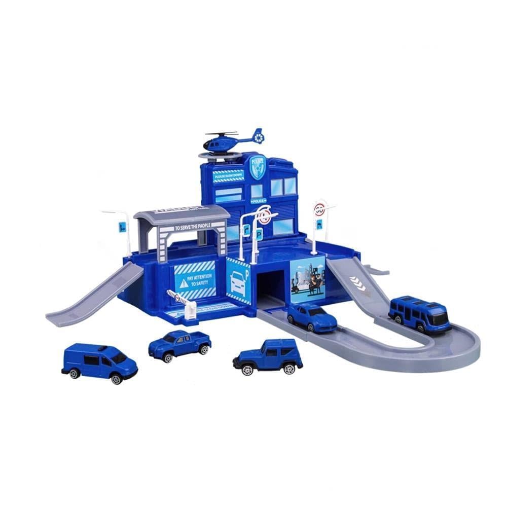 ÖzkaÖzka Toys Jr.K Kutulu Polis Otopark Eğitici Oyun Seti