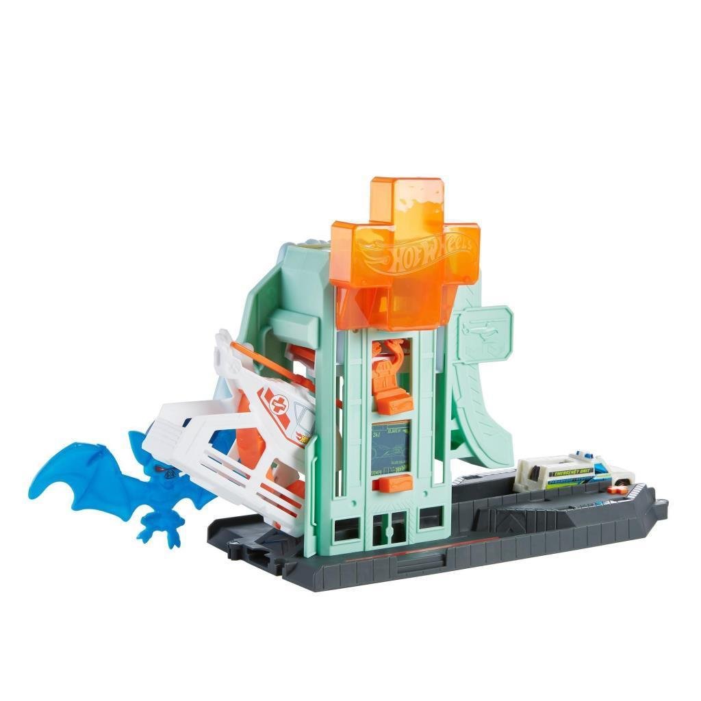 HOTWHEELSHotwheels Hot Wheels Şehirde Yaratıcılık Macerası Oyun Setleri FNB05 GJK90 Yarasanın Hava Saldırısı