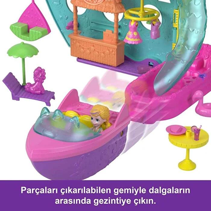 MATTELMattel Polly Pocket Unıcorn Dream Cruıse Oyun Seti HWP26