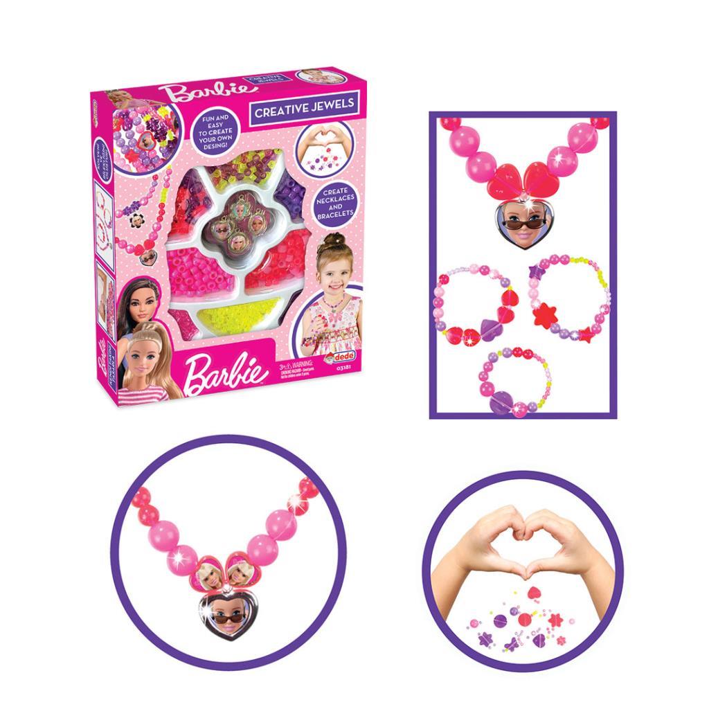 DEDEDedde Oyubcak Barbie Tekli Kutuda Takı seti 03181