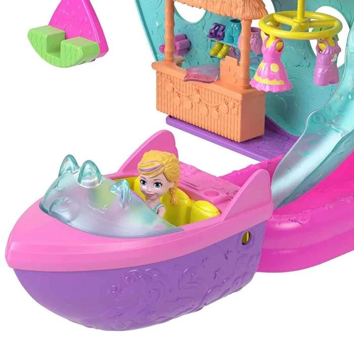 MATTELMattel Polly Pocket Unıcorn Dream Cruıse Oyun Seti HWP26