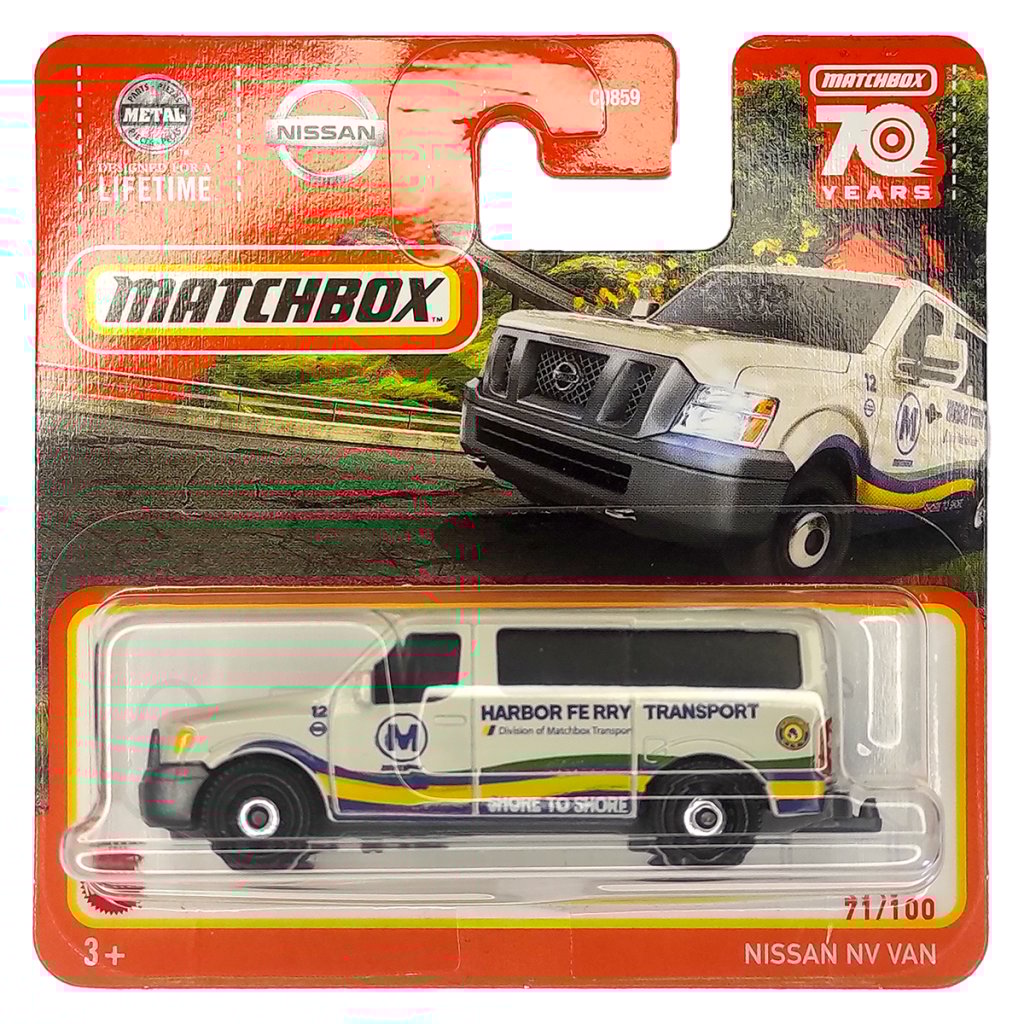 MATTELMattel Matchbox Nissan NV Van Araba C0859-HLD12