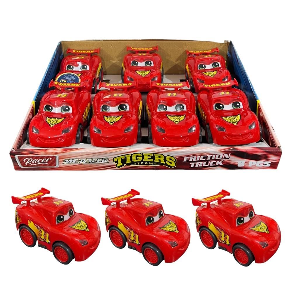 CANALİ TOYSFARBU Cars Mcqueen Sürtmeli Araba (Tigers) CNL 1454