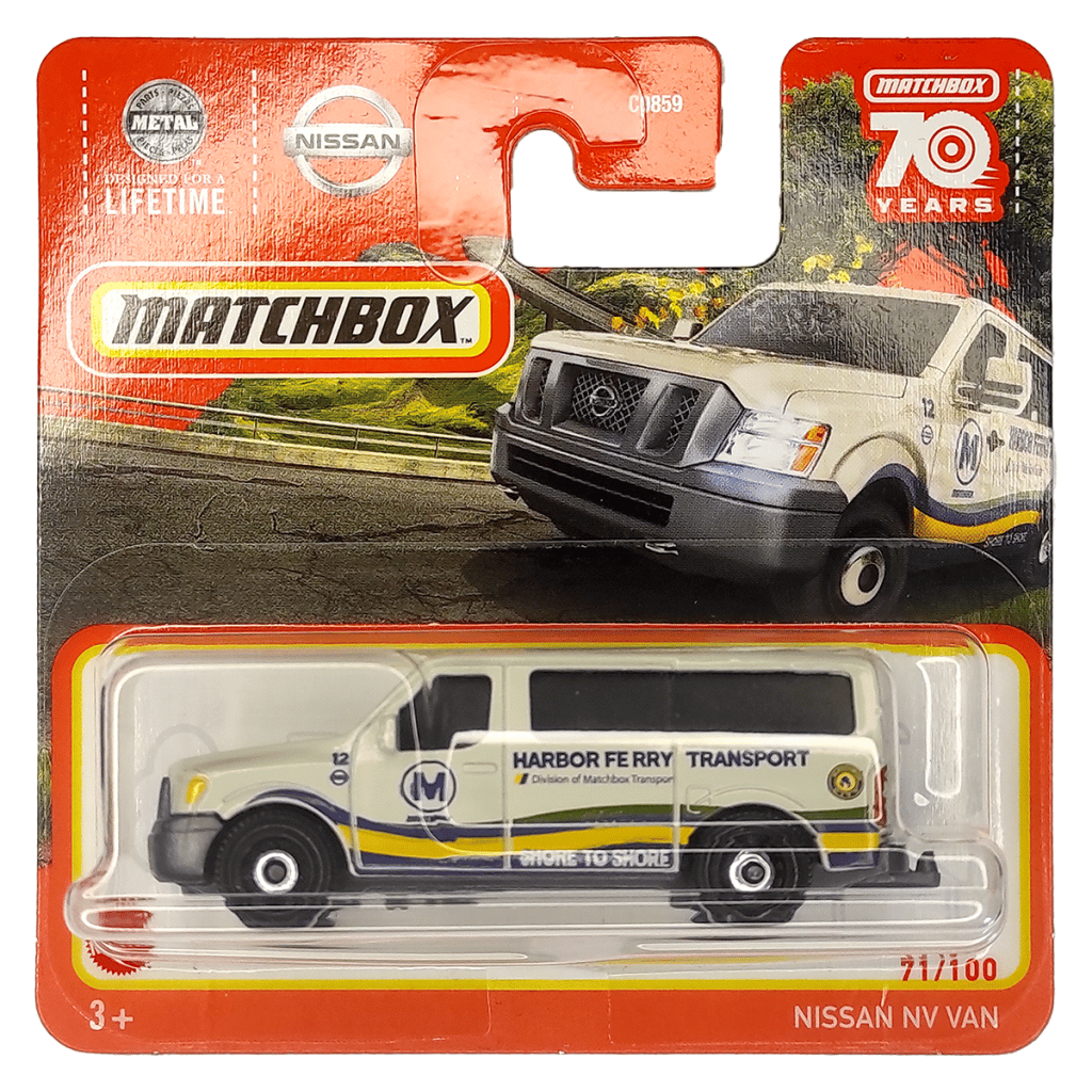 MATTELMattel Matchbox Nissan NV Van Araba C0859-HLD12