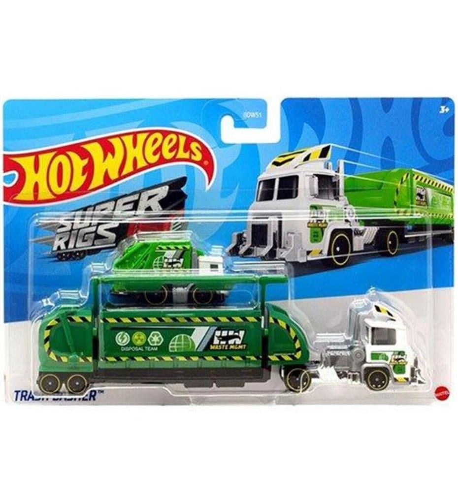 HOT WHEELSHotwheels Taşıyıcı Tırlar Trash Basher BDW51 HDT04