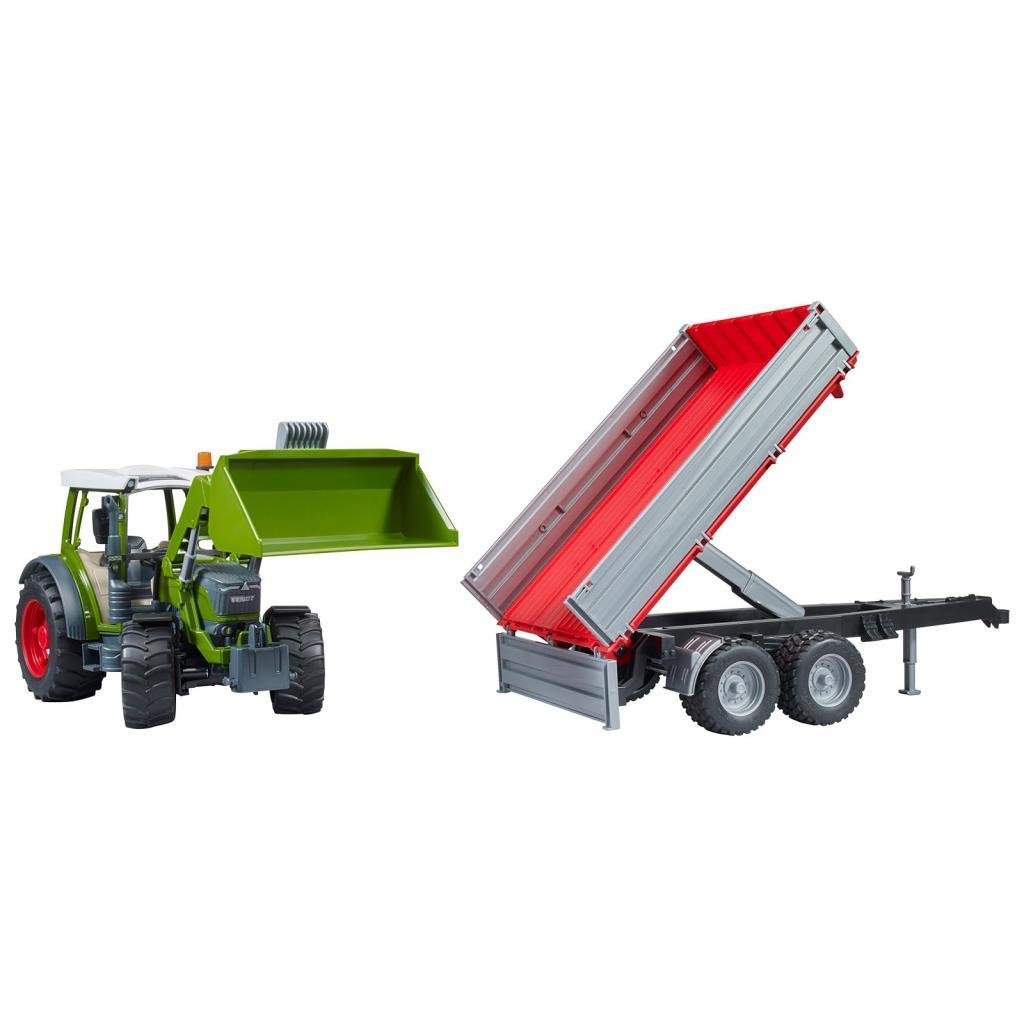 BRUDERBruder Fendt Verio 211 Kepçeli Traktör Römork BR02182