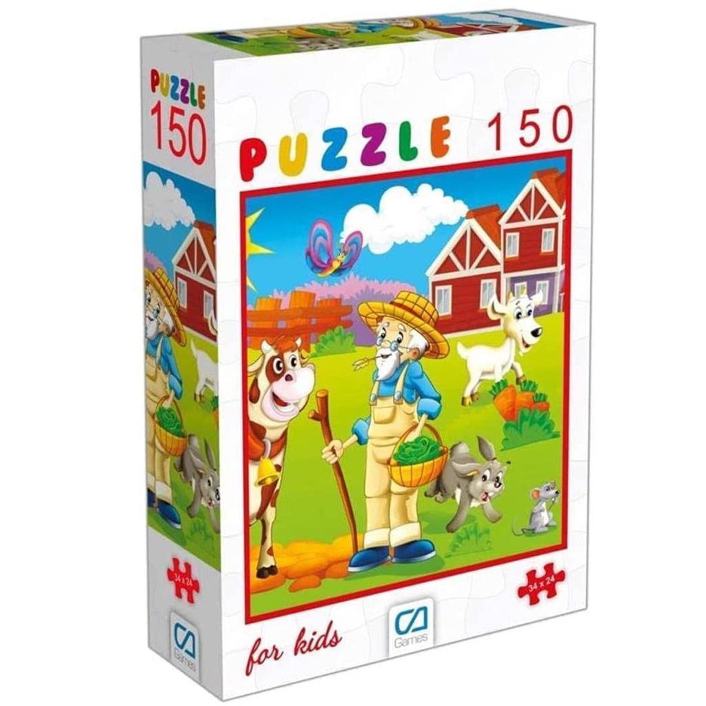CA GamesCa Games Çiftlik Puzzle 150 Parça CA.6102