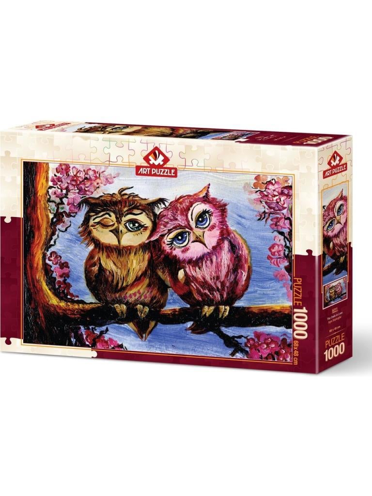 Art PuzzleArt Puzzle Aşık Baykuşlar - 1000 Parça 5211