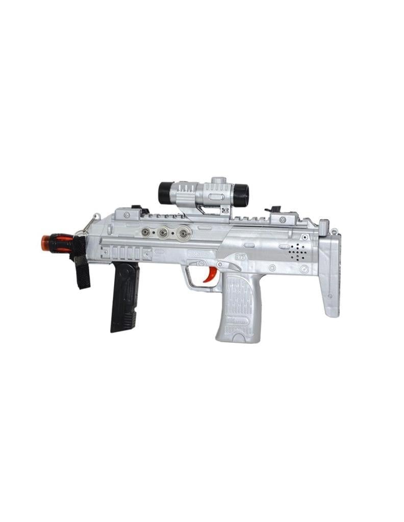prestij oyuncakPrestij Oyuncak King Of The Gun Poşetli Pilli Işıklı Silah 828 (GRİ RENK)