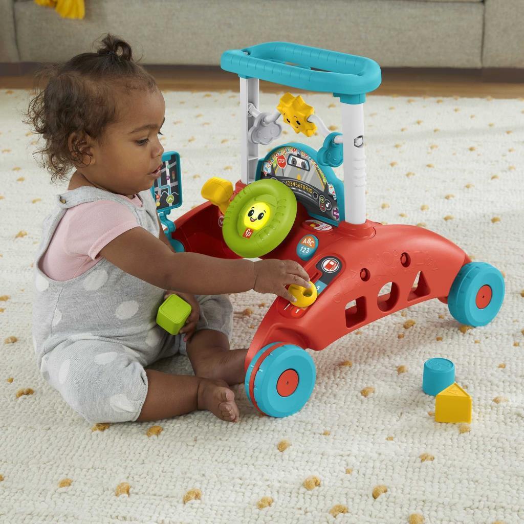 Fisher-PriceFisher Price İlk Arabam Çift Yönlü Yürüteç (Türkçe ve İngilizce), 6 ay-3 yaş arası HJP48