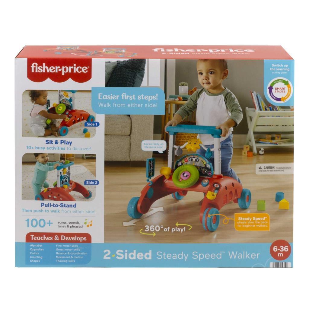 Fisher-PriceFisher Price İlk Arabam Çift Yönlü Yürüteç (Türkçe ve İngilizce), 6 ay-3 yaş arası HJP48
