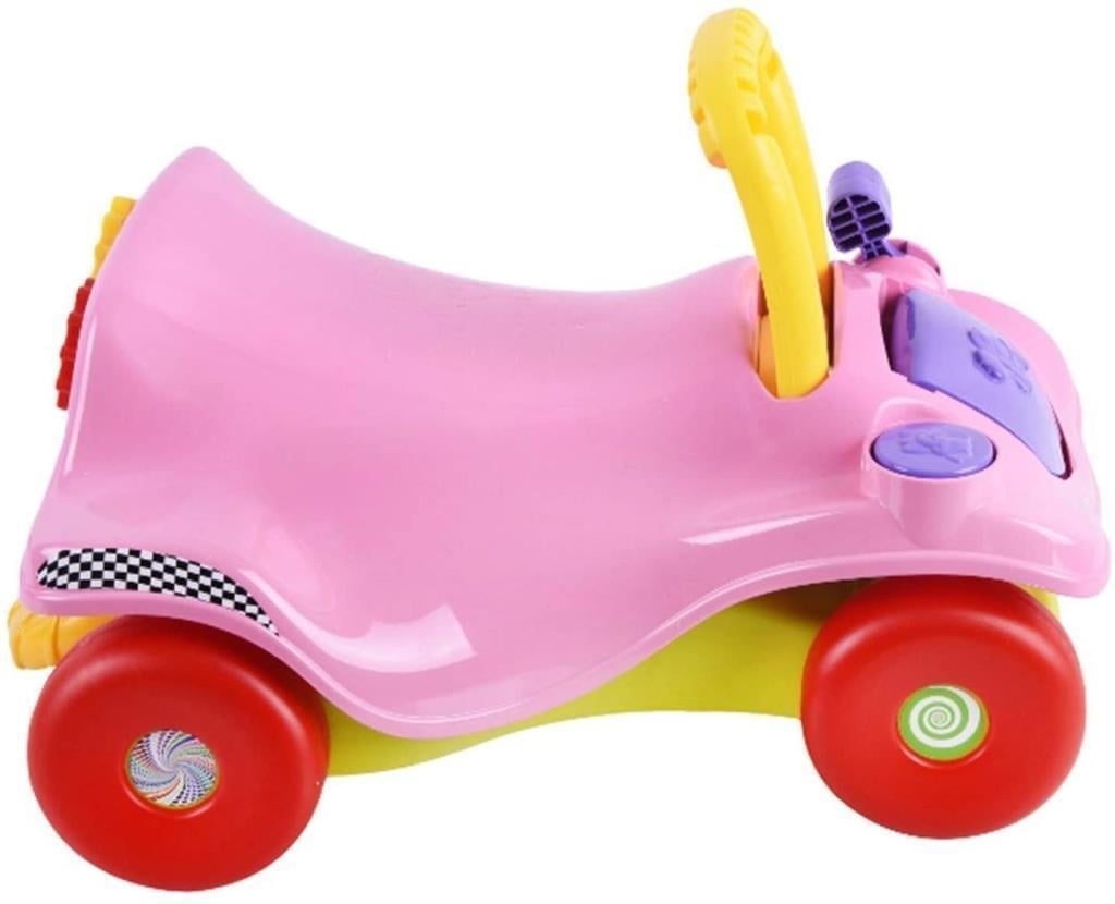 Baby ToysBaby Toys İlk Arabam İlk Adım 2'si Bir Arada Yürüme Yardımcısı Pembe BYT-5588