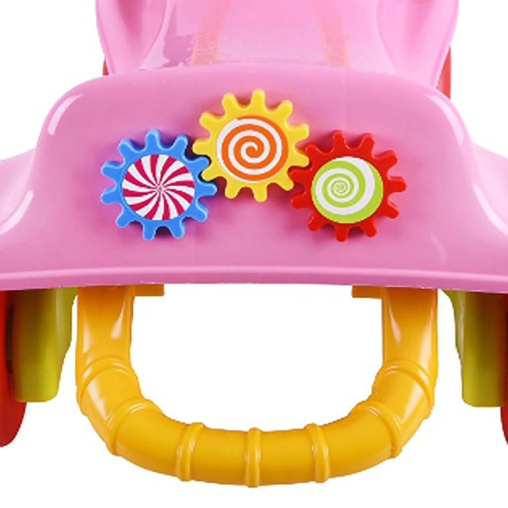 Baby ToysBaby Toys İlk Arabam İlk Adım 2'si Bir Arada Yürüme Yardımcısı Pembe BYT-5588