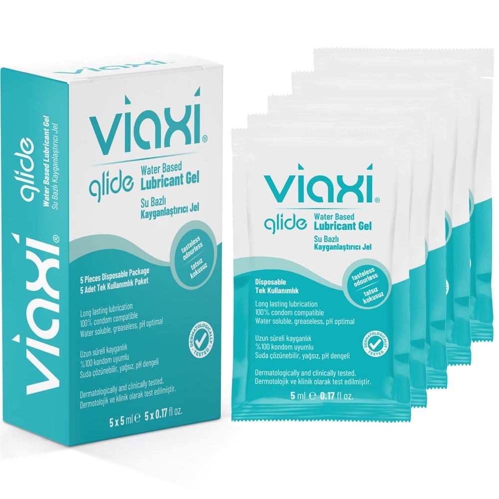 Viaxi Su Bazlı Kayganlaştırıcı Jel 5x5 ml