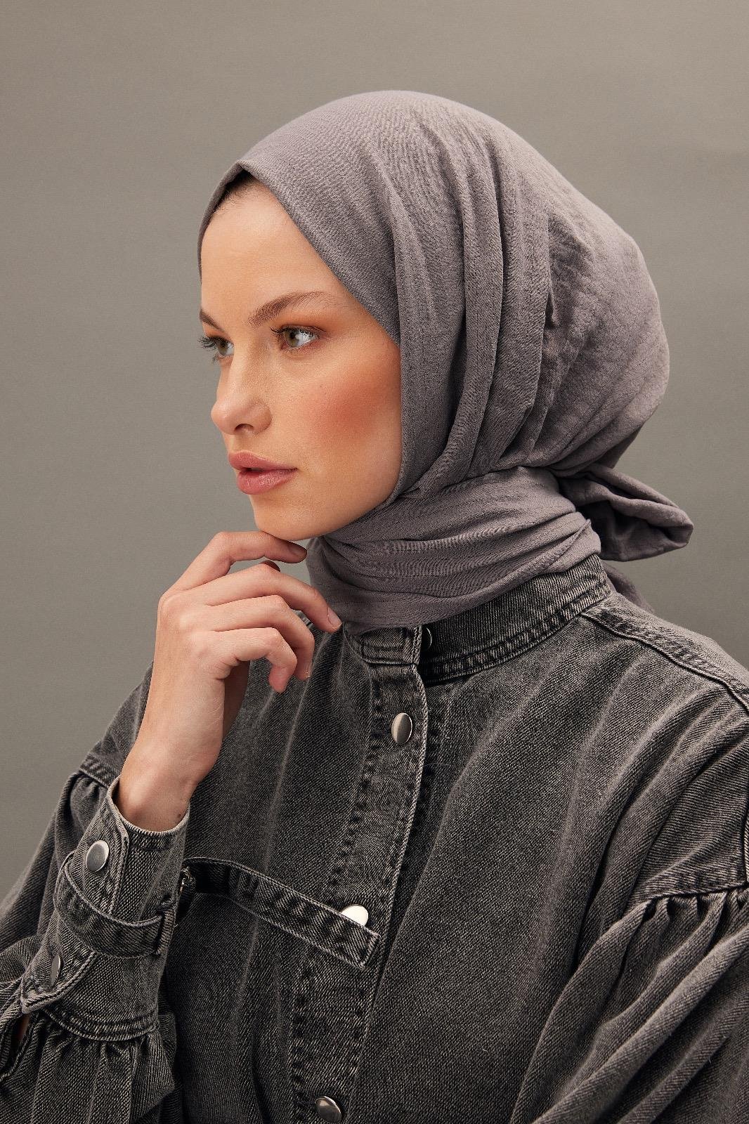 Care Cotton Şal - Antrasit