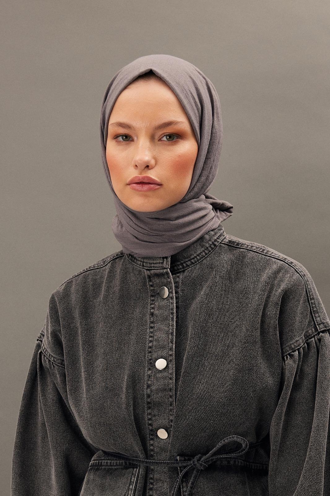 Care Cotton Şal - Antrasit