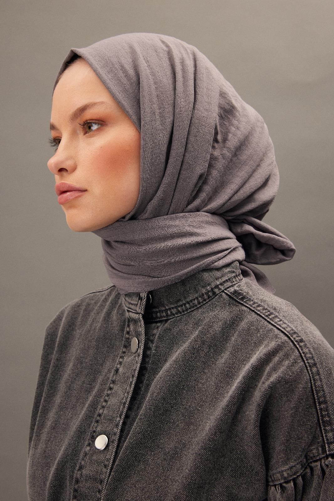 Care Cotton Şal - Antrasit