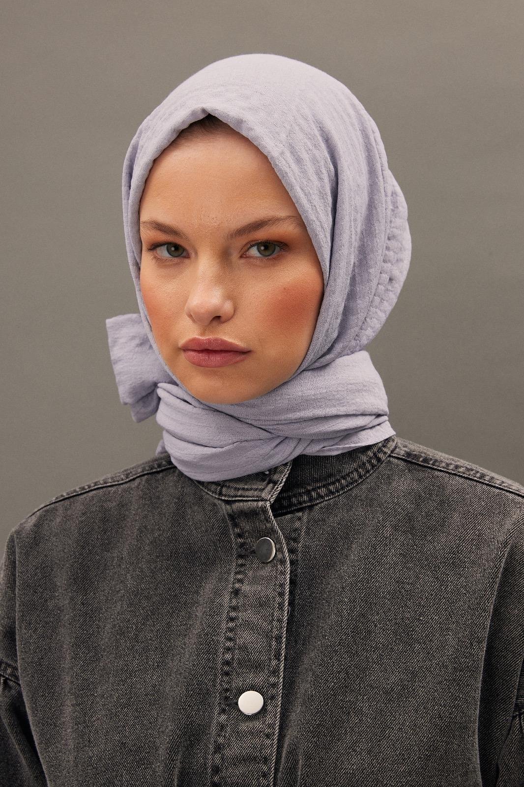 Care Cotton Şal - Gri