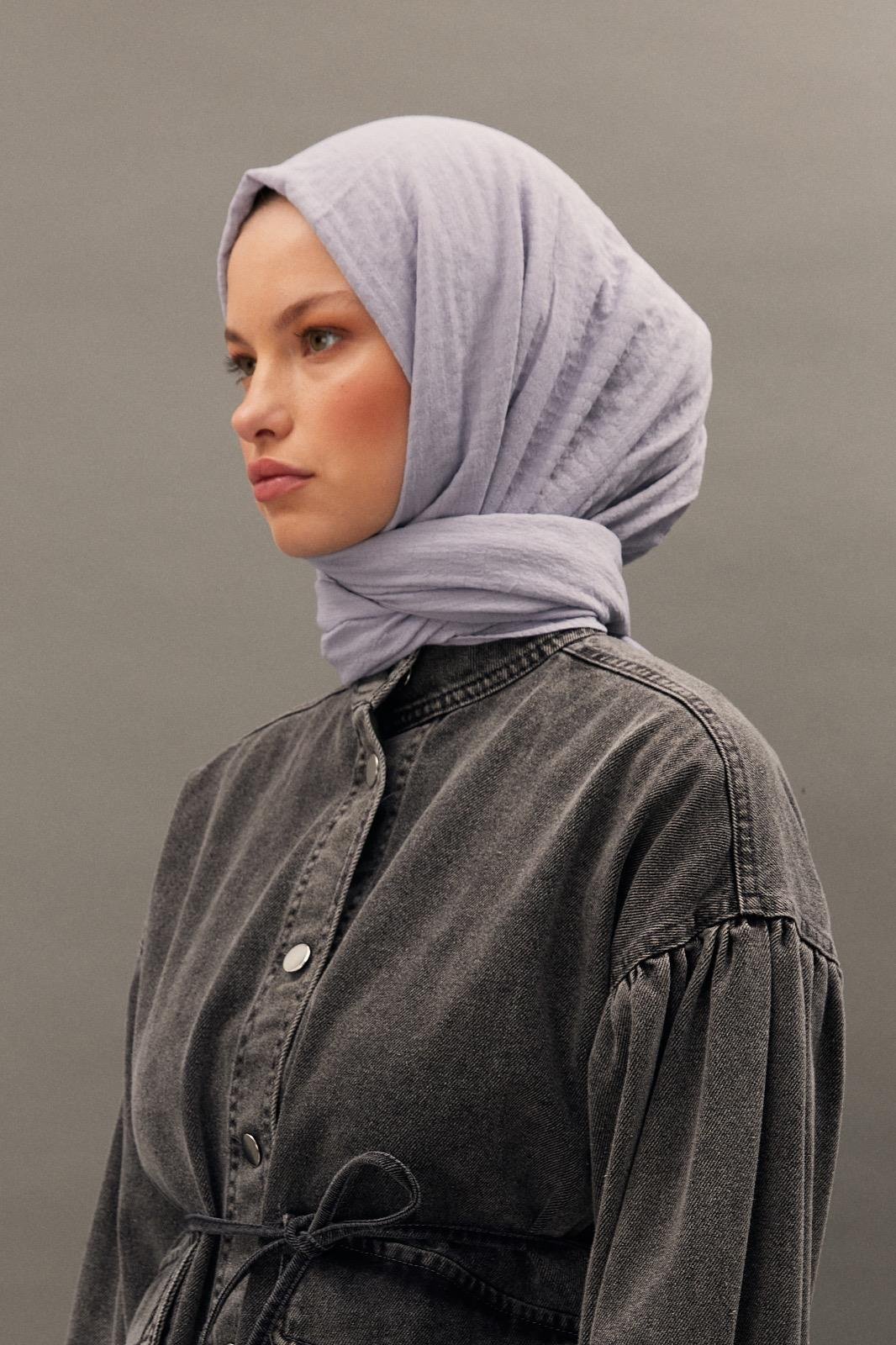 Care Cotton Şal - Gri