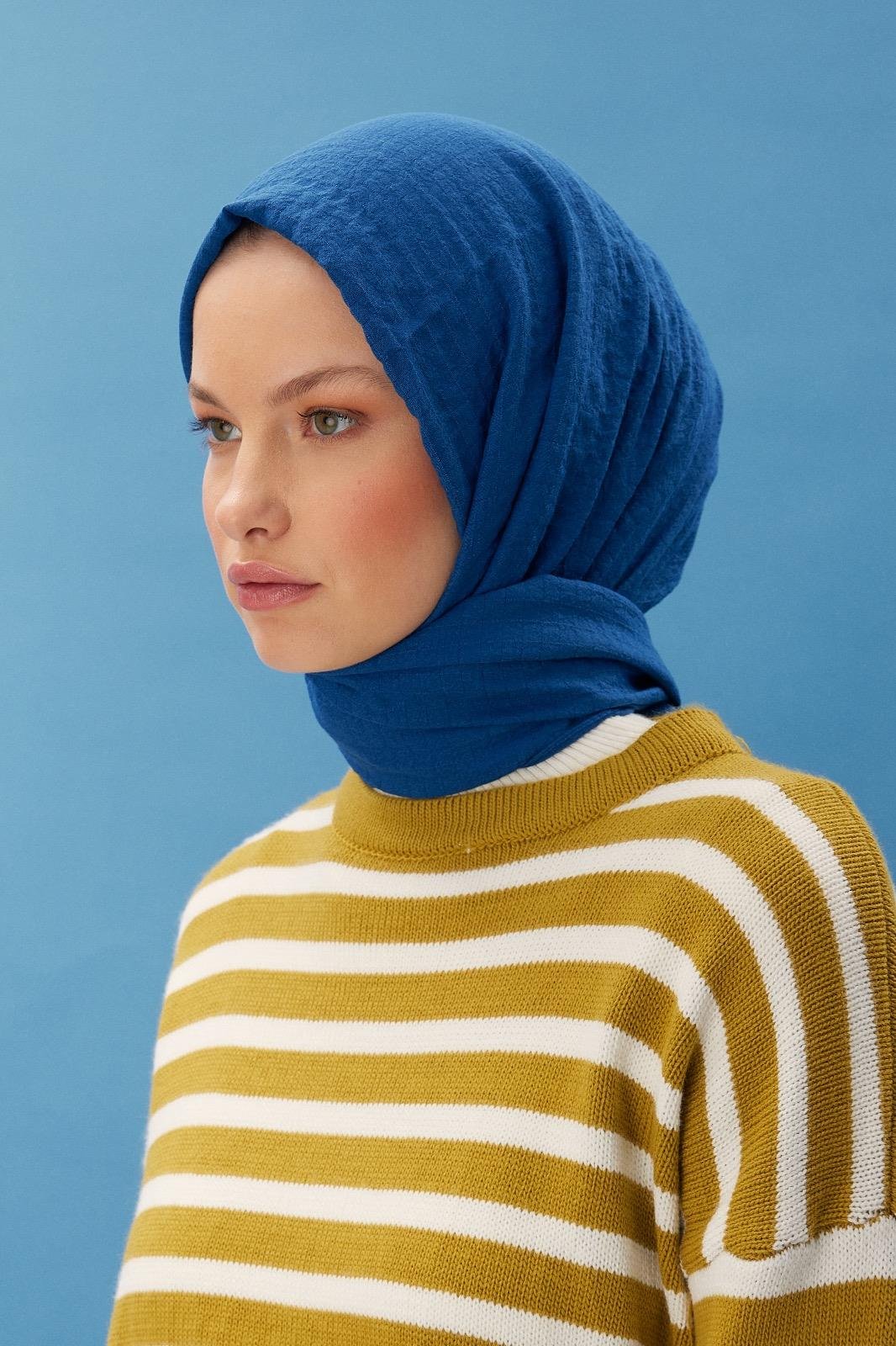 Care Cotton Şal - İndigo