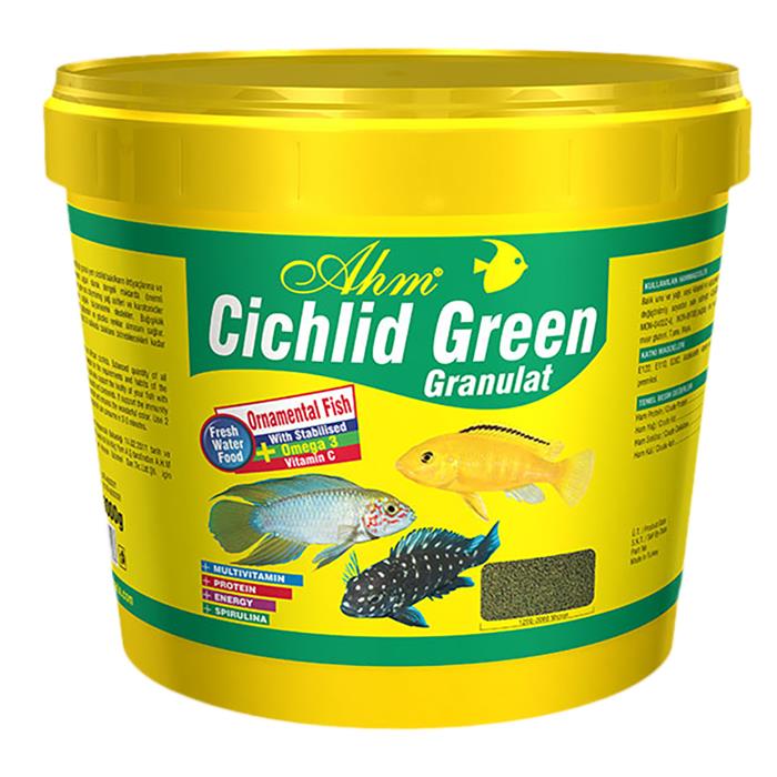 AHM Cichlid Green Granulat 3 Kg
