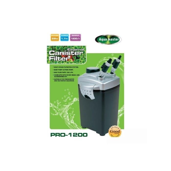 Aqua Master Pro-1200 Dış Filitre 1200L