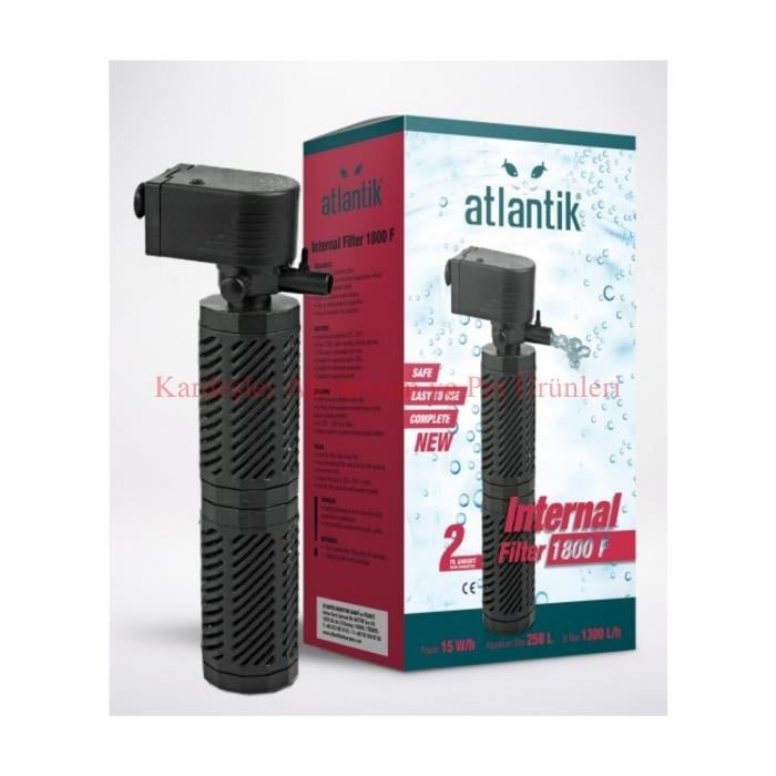 Atlantik Akvaryum İç Filtresi 1800F