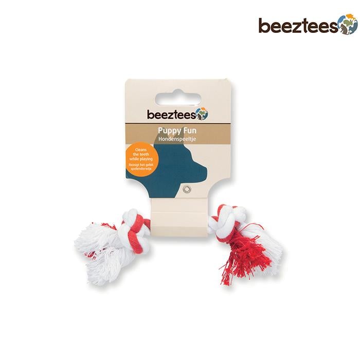 Beeztees İki Düğümlü Mini İp Köpek Oyuncağı 15cm 25gr