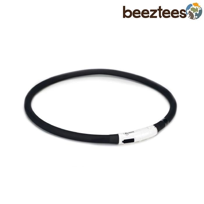 Beeztees Işıklı Köpek Boyun Tasması Siyah 10mm*70cm