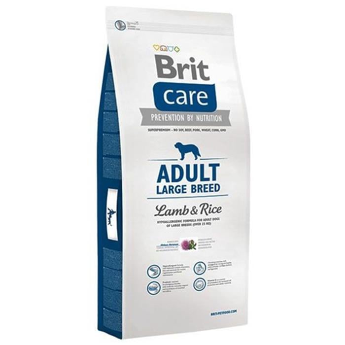 Brit Care Large Breed Kuzu Etli Pirinçli Yetişkin Köpek Maması 12 Kg