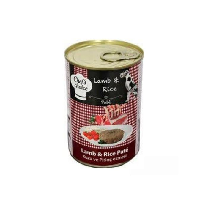 Chef'S Choice Pate Kuzu&Pirinç Köpek Konservesi 400gr